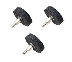 Forney 60053 Mounted Grinding Stone With 1 4-INCH Shank 2-INCH-BY-1 2-INCH Sold As 3 Pack