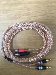 Audio Minor - 3.5MM Standard Small Headphone Jack To Dual 3PIN Xlr Male Pure Copper Cable - 5M