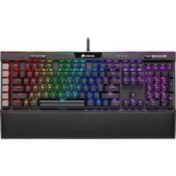 Corsair K95 Rgb Platinum Xt Mechanical Gaming Keyboard Backlit Rgb LED Cherry Mx Rgb Blue Black