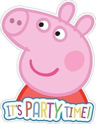 Brand New Design Peppa Pig Invites