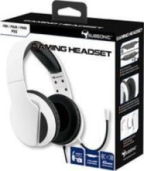 Subsonic HS300 Over-ear Gaming Headset With Microphone For PS5 White - Parallel Import