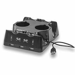 Fineshelf Handle Charging Base Station Hbp 118 Gamepad Controller Charger Dock For PS4 Ps Move VR Controller