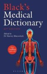 Black& 39 S Medical Dictionary Hardcover 43RD Edition