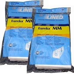 Eureka Mm Micro-lined Mighty Mite & Sanitaire Allergen Filtration Vacuum Cleaner Bags 20