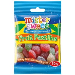 Mister Sweet Gums & Jellies 50G Fruit Pastil