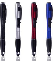 HDE Stylus Pens For Touch Screens Capacitive Stylus Ballpoint Pen LED Flashlight Stylists Pens For Ipad Pen With Light Stylus Comfort Grip For Ga