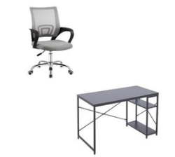 Work Space Combo - Artiss Office Chair + Computer Desk
