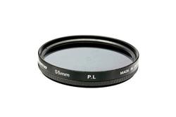 Fujiyama Black 55MM Polarizing Filter For Canon Ef-m 11-22MM F 4-5.6 Is Stm Made In Japan