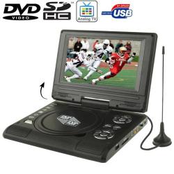 7.5 Inch Tft Lcd Screen Portable DVD With Tv Player Support Sd Mmc Card Game Function USB P...