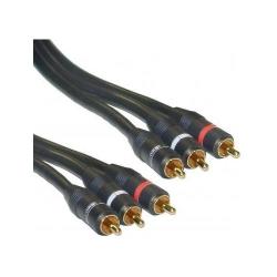 Cable Teac Composite Video Cable 3 Rca To 3 Rca - 2m