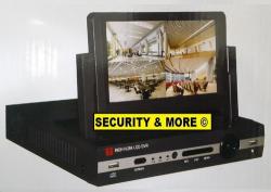 4 Channel H264 Dvr With Built-in 7" Inch Monitor D1. Resolution Hdmi Port
