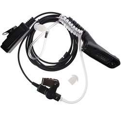 Kenmax Air Tube Fbi Earpiece Headset With Remote Ptt MIC For Motorola XPR6300 APX7000 XIRP8200 DP3400 DGP4150
