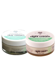 Victorian Garden Chamomile & Bergamot Day night Cream - Value Pack