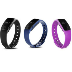 Id107hr Fitness Tracker With Heart Rate Monitor - Purple