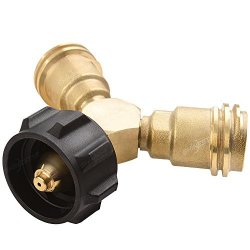 SHINESTAR Propane Tank Gas Y Splitter Adapter Tee Valve ...