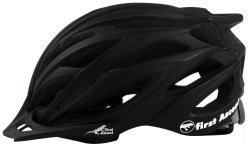 First Ascent Rapid Cycling Helmet in Black Matte Medium