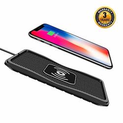 Combnine C3 Car Anti-skid Launch Pad Qi Wireless Charger For Iphone Huawei Samsung Fast Charge