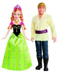 Disney Frozen Anna And Kristoff Doll 2-PACK