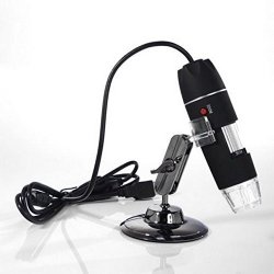 Gosono 500X Magnifier Magnification Electronic Digital Microscope USB 8 LED Light Bullet Tipe Digital Microscope Endoscope Video Camera