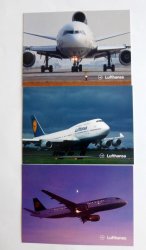 Lufthansa Post Cards Postcards Germany