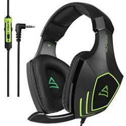 Supsoo G820 Gaming Headset Headphone 3.5MM Wired Over-ear With MIC Volume Control For PC XBOXONE PS4