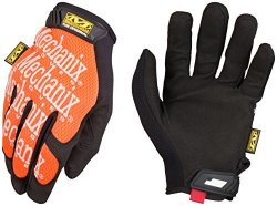 Mechanix Large Original Gloves in Orange