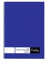 Croxley JD377 100 Page A4 F&m Side Bound Note Book 10 Pack