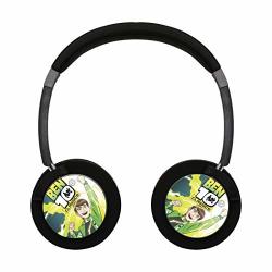 Omnitrix Ten Ben Wireless Bluetooth Headphones Over-ear Earphones Adjustable Hi-fi Headphones Foldable Sound Headset For Youth Adults