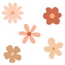 Autumn Flowers Wall Stickers