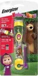 Energizer Masha & The Bear Kids Handheld Light Includes 2X Aaa