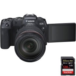 Canon Eos Rp Body + Rf 24-105MM L Is + Rf Adaptor + Sandisk Extreme Pro Sdxc 128GB-95MB S +
