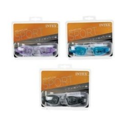 Intex Swim Goggles Free Style Sport Pack Of 3