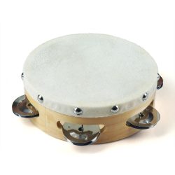 Small Tambourine With Head