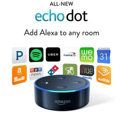 Shipping Amazon Echo Dot 2ND Generation - Black