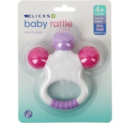 Clicks Baby Rattle