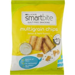 Smartbite Multigrain Chips Lemon And Herb 100G