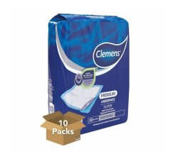 Clemens Underpads 60X90CM - 10 Packs Of 20