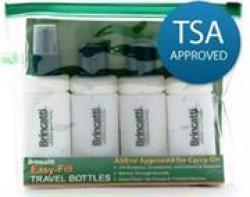 Tevo Brincatti Travel Bottle Kit HBB001 - Easily Pack The Travel Kit In Any Carry On The Travel Kit Is Leak Proof. No More