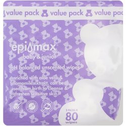 Epimax Epi-max Sensitive Baby Wipes 3 Pack
