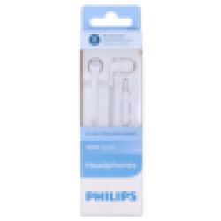 Philips White Tae 1105 Earphone
