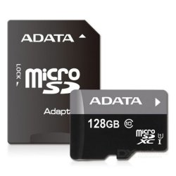 A-Data Premier 128GB Microsdxc Memory Card With Adapter