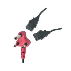 AVG 2.8M Twin Headed Power Cable - Dedicated
