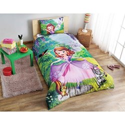 Sofia The First Disney Girl's Duvet quilt Cover Set Single ...