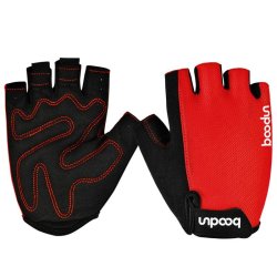 BOODUN Half-finger Riding Glove Dumbbell Fitness Gloves Outdoor Motorcycle Riding Cycling Protective