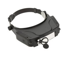 Headband Magnifier With LED Lights