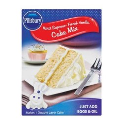 Pillsbury French Vanilla Cake Mix 520G