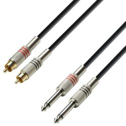Dual Rca - Dual Jack Cable 1.8M