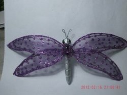 Dragonflies With Clips 50 X130 Mm Clip On Curtains lamps Or Wedding Decor