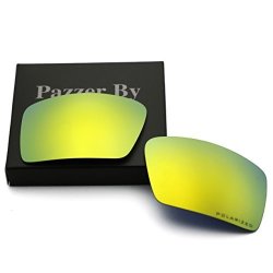 Replacement Polarized Lenses For Oakley Eyepatch 2 - 24K Gold Mirrored Coating