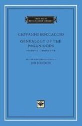 Genealogy Of The Pagan Gods Volume 2 - Books Vi X Hardcover
